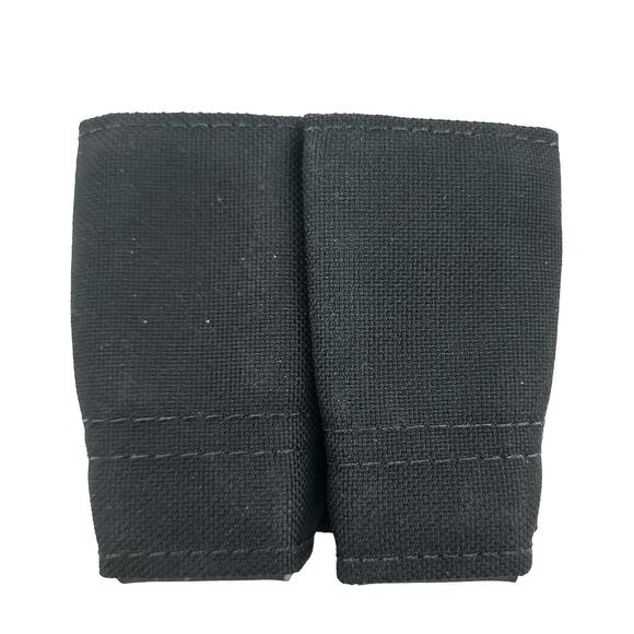 Double Pistol Magazine Pouch MOLLE PALS Webbing for Glock 26 19 17 Mags Black - Picture 1 of 6
